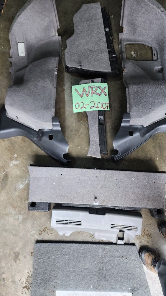 2002 - 2007 Wrx Impreza Wagon Rear Cargo Interior