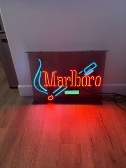 Vintage Marlboro Neon Sign