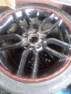 2 Corvette rims