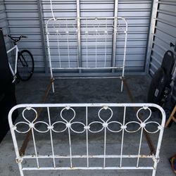 Antique Iron Bed
