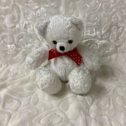 White Stuffed Animal 