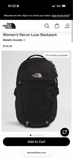 North face bookbag