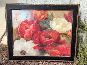 Celebrating Home Framed Floral Wall Art
