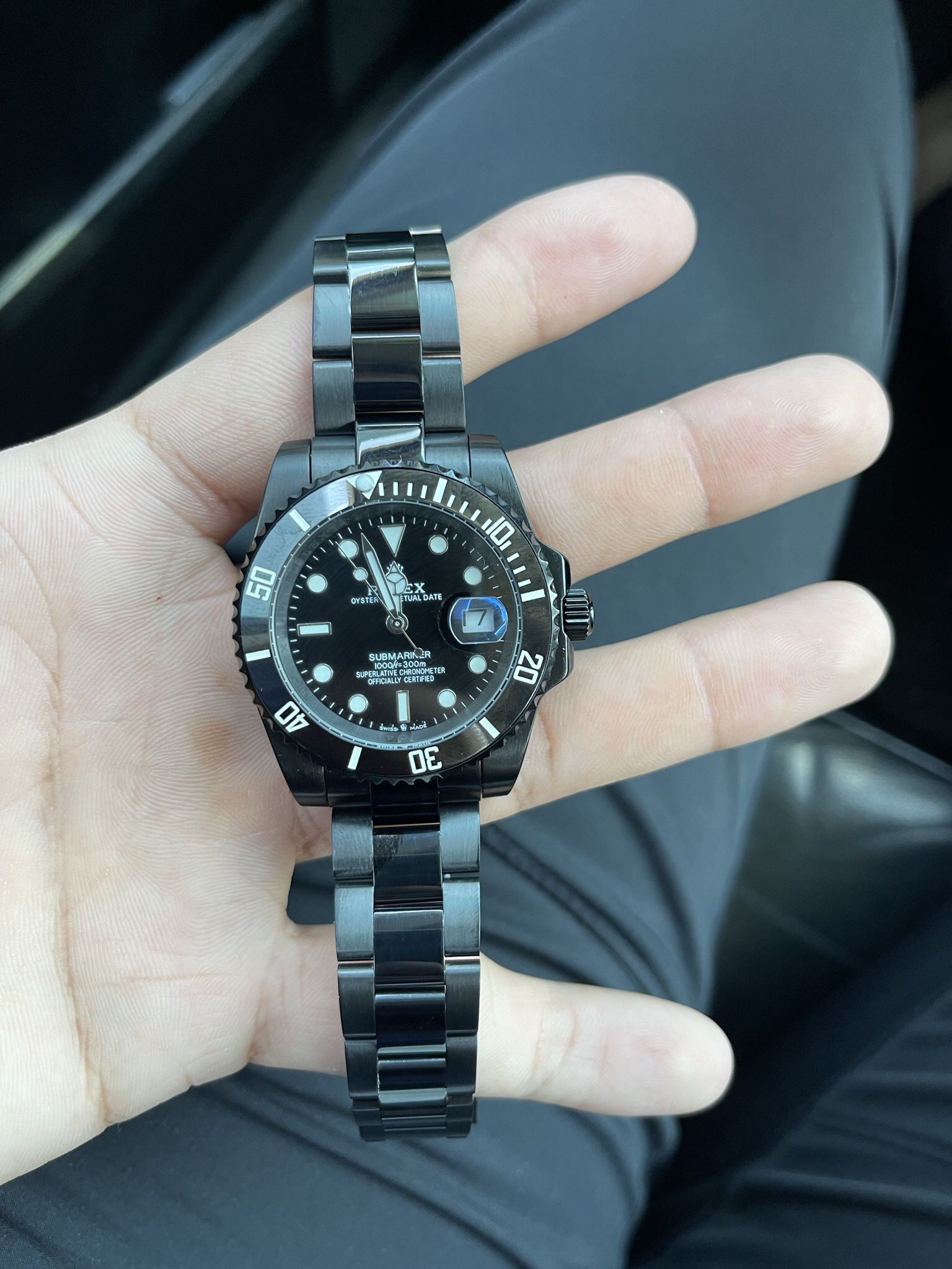 BlackOnBlack Sub Watch 
