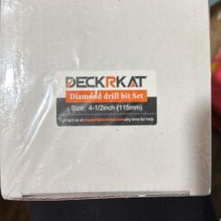 4 1/2” Diamond Hole Saw 115 mm Tile Hole Saw Drill Bit Diamond Tipped For Granite Marble Ceramic Glass…