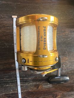 Penn International II 16S 2-Speed Lever Reel Gold
