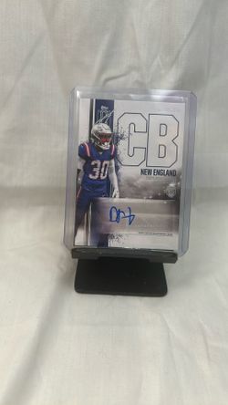 0926 D.J James auto football card