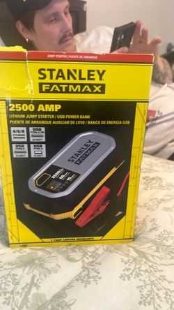 Stanley Fatmax jump starter