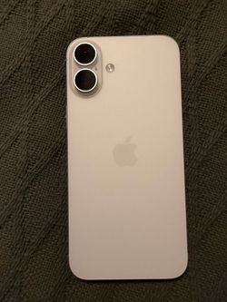 White IPhone 16 Plus