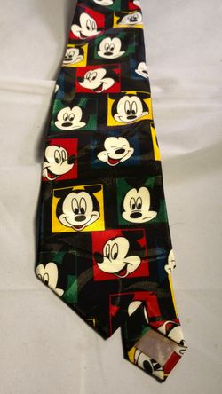 Hotcakes Mickey mouse faces necktie