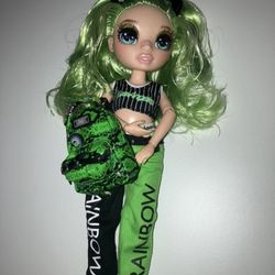 Retired HTF Rainbow High Jr High Jade Doll