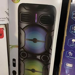 🎤💖Doble BOCINAS BLUETOOTH 12x2 ✅️Dos Micrófono 🎤 