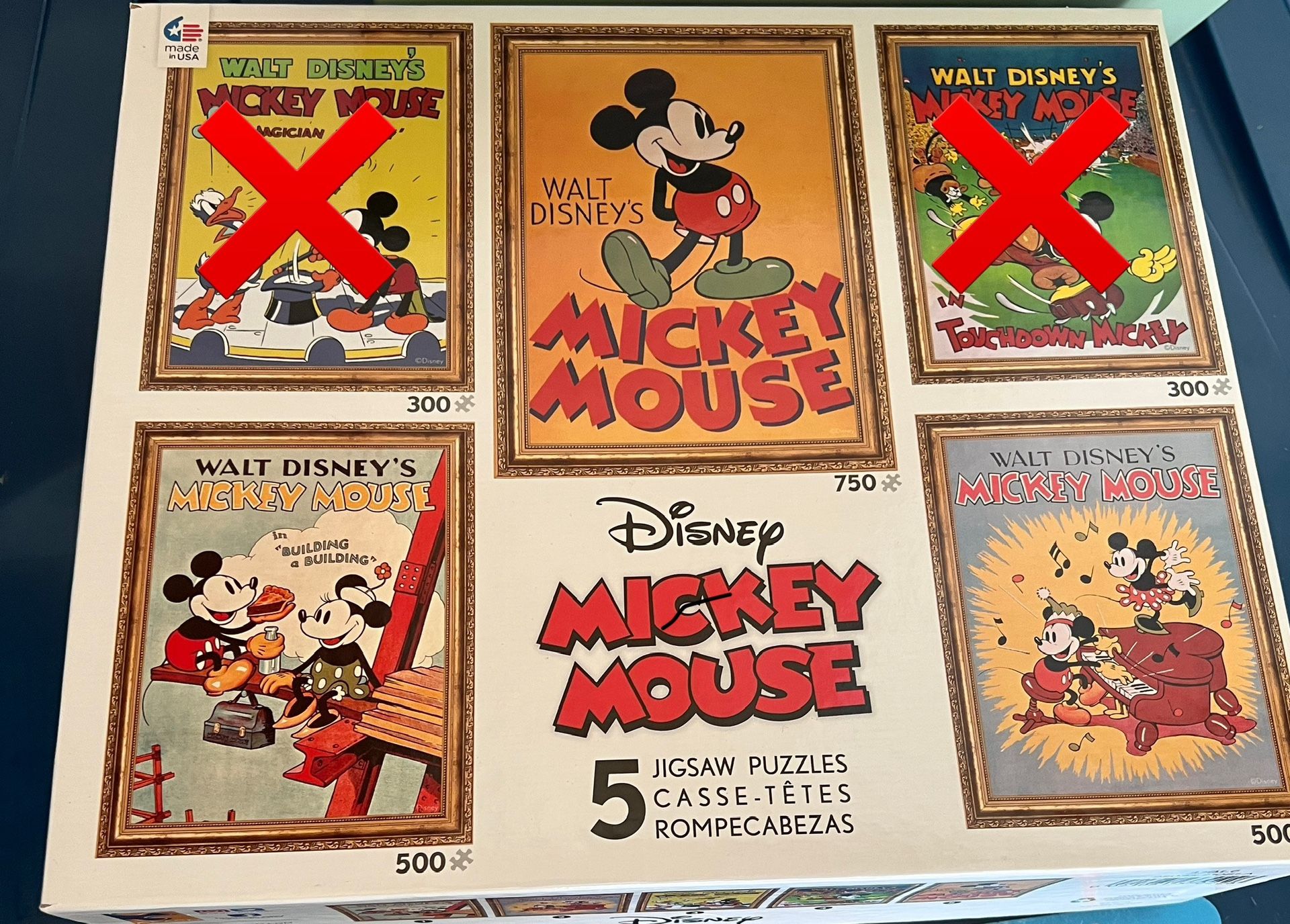 Mickey Mouse Puzzle
