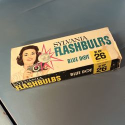 Vintage Sylvania flashbulbs