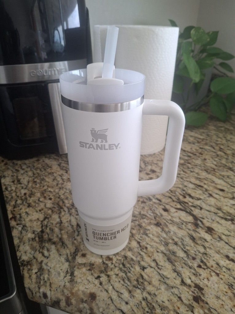 New White Stanley Tumbler