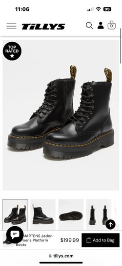 Doc Martin Platform Boots