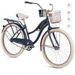 Huffy 26" Nel Lusso Women's Beach Cruiser Bike, Blue