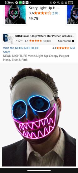 Cool led Muppet mask many available