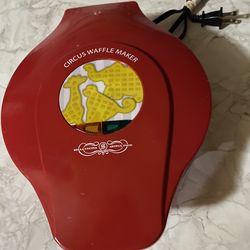Circus waffle maker. Read description for details and location.