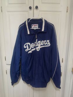 Majestic L.A Dodgers old school jacket.