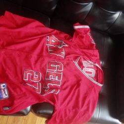 Angels baseball Jersey (trout)