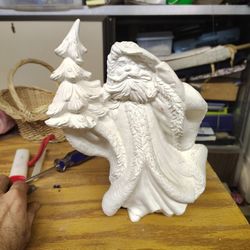 Ceramic Santa Claus