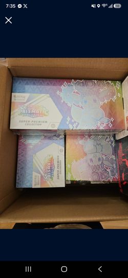 Pokémon Prismatic Evolution Super Premium Collection Lot