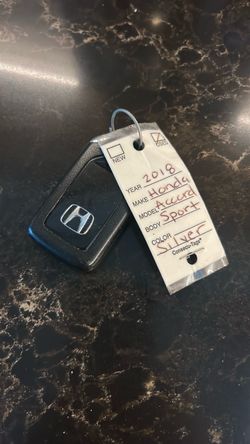 2018 Honda Accord Sport Key Fob