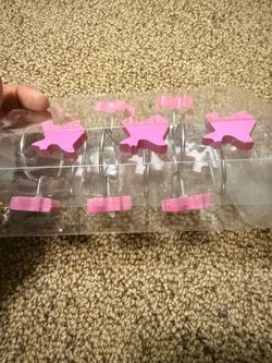 Brand New Texas curtain hooks