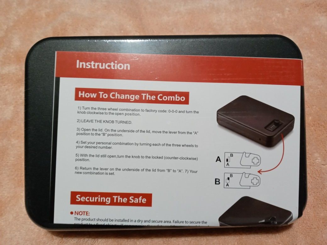 Younion Pistol Safe Model : YSP-6K