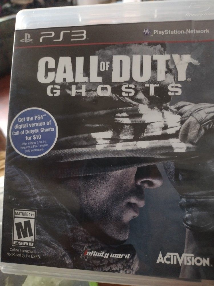 Call Of Duty Ghost PS3 