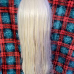 Lace front wig