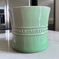 Le Creuset Stoneware Utensil Holder, Sage Green