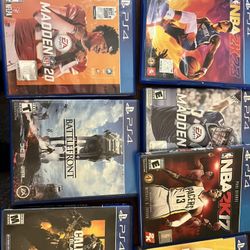 PS4 Games 20 Each 