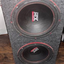 Mtx 12 Inch Woofers Speakers 