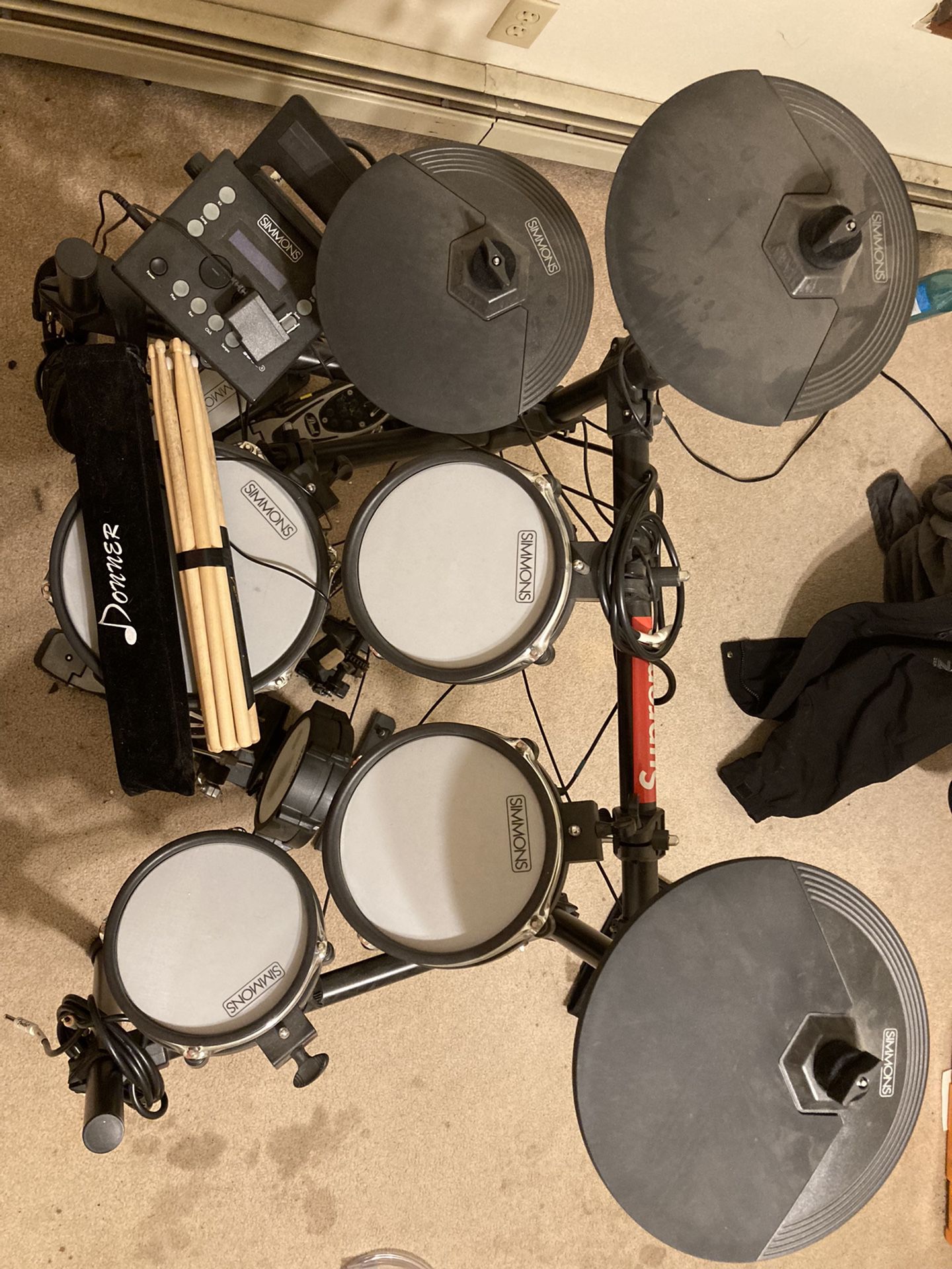 Samson Electric Drum set W/amp