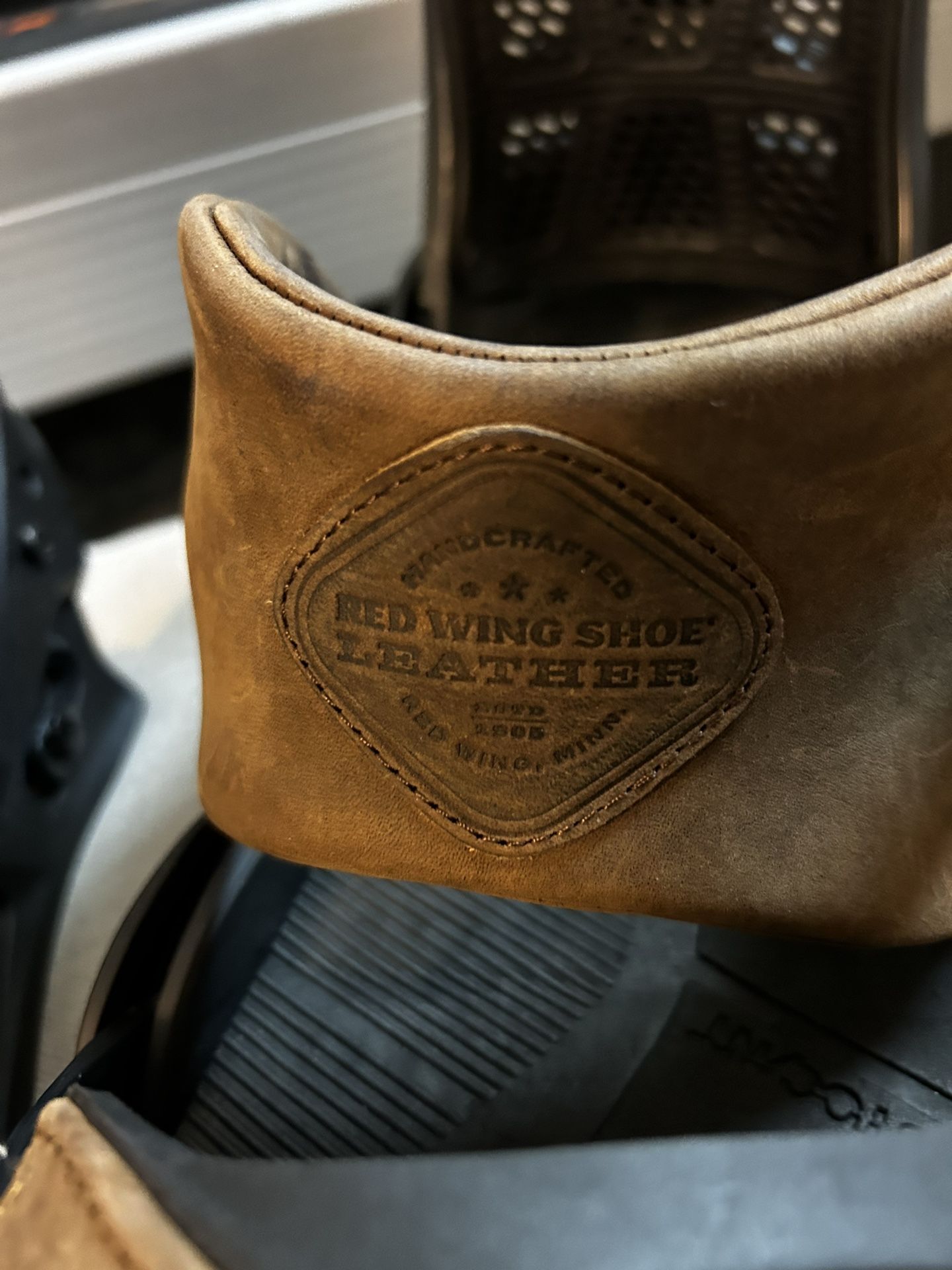Men's Red Wing Leather x Burton Malavita EST Snowboard Bindings