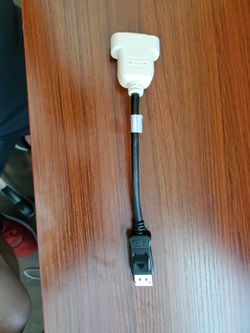Display Port To DVI Adapter