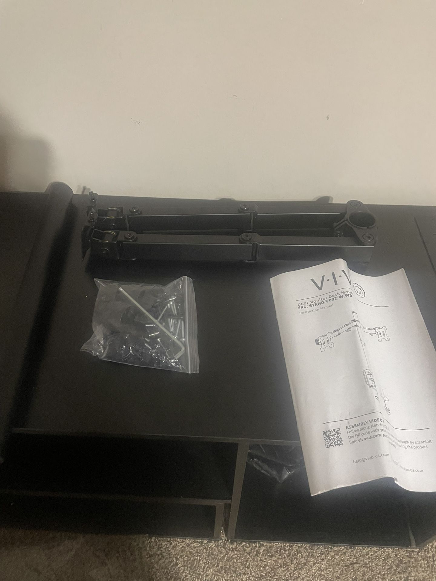 Dual Monitor Desk Mount
