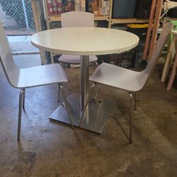Table and chairs