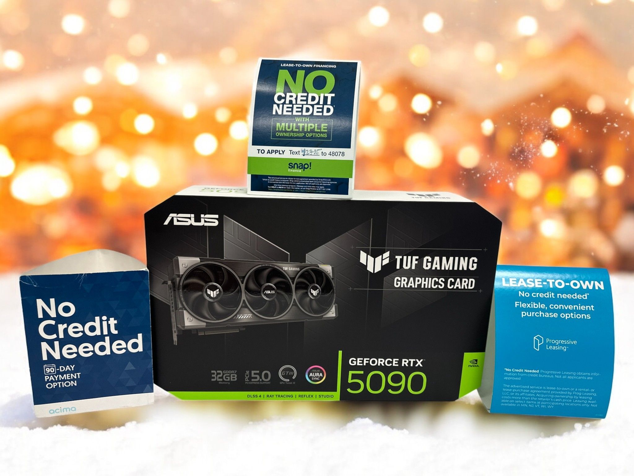 🦊 6 MONTHS NO INTEREST FINANCE 🦊 ASUS - TUF Gaming NVIDIA GeForce RTX 5090 32GB GDDR7 PCI Express 5.0 Graphics Card - Black