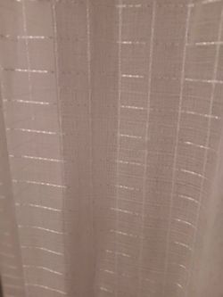 Sheer Tan Curtains