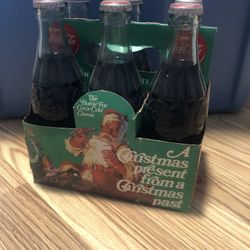 Vintage Holiday Coke Bottles