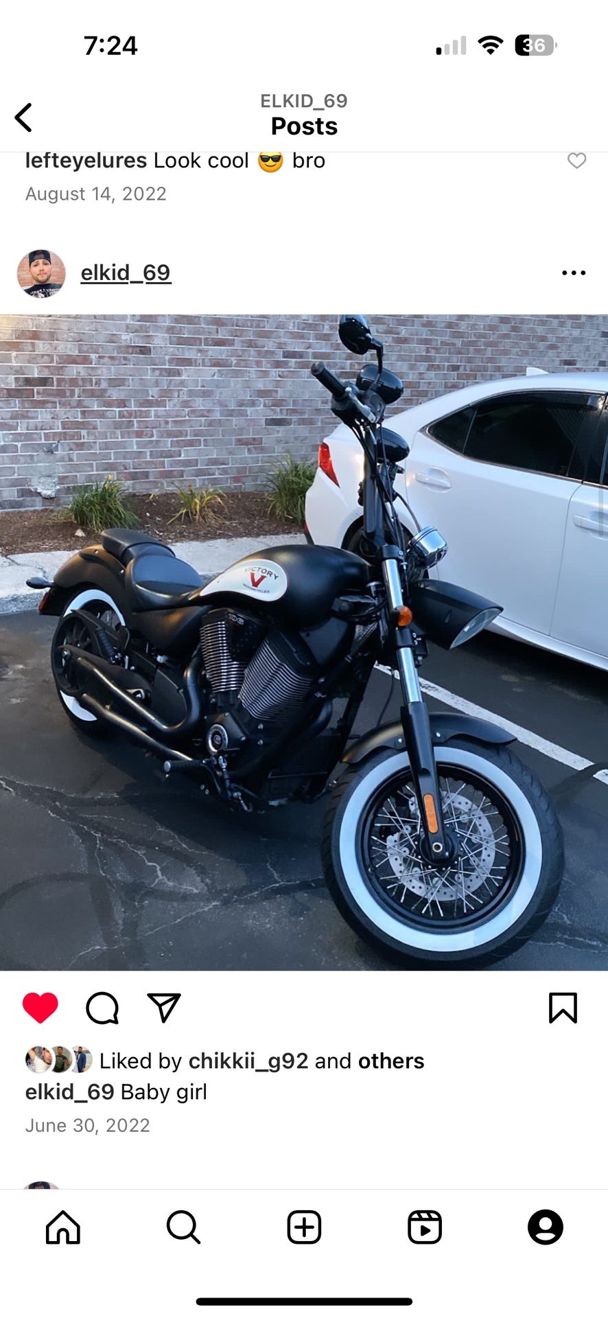 2012 Victory Highball, LOW MILES 6.1K