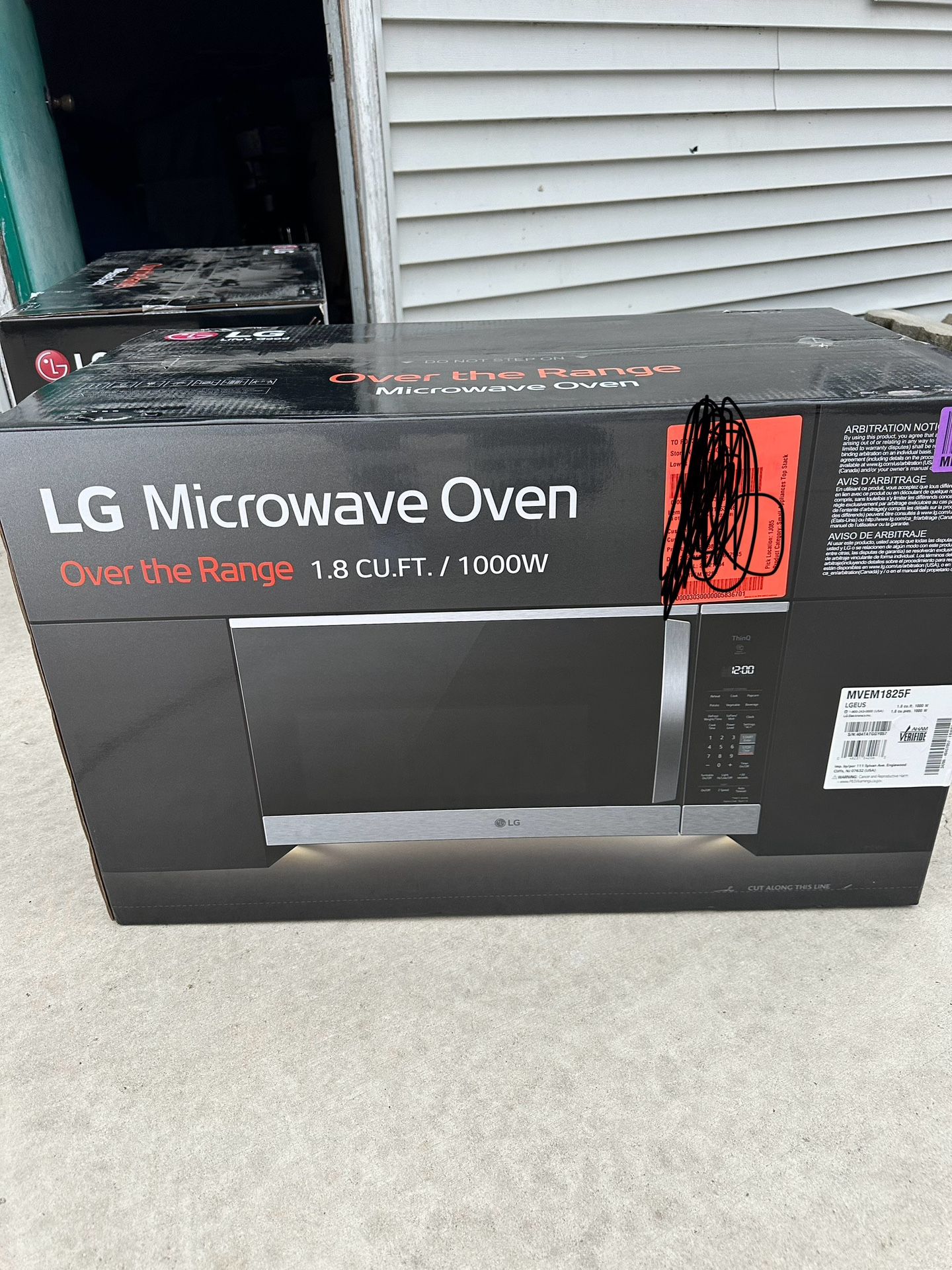 1.8 cu. ft. 30 in. W Smart Over the Range Microwave Oven with EasyClean in PrintProof Stainless Stee