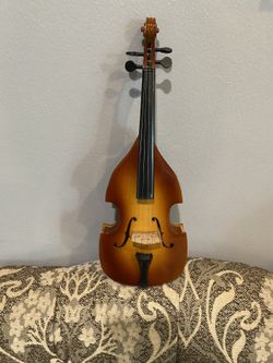 MINIATURE UPRIGHT BASS FOR DECORATION