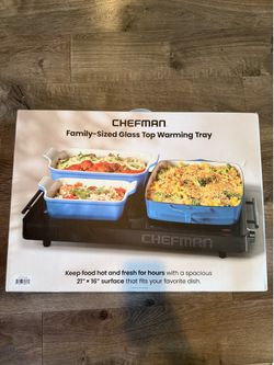 Chefman warming tray brand new