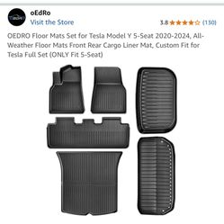 Tesla Model Y Allweather Mats