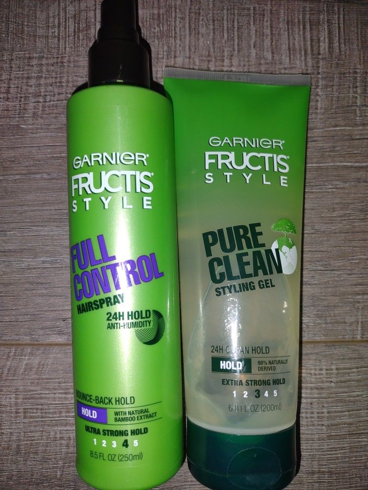 Garnier Fructus Hair Spray And Gel