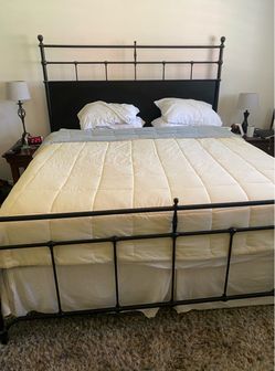 King size bed frame
